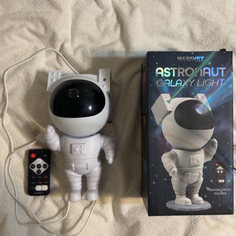 White Astronaut Galaxy Light